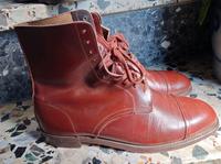 Englische Lederstiefel Vintage Schnürboots 42,5 Herzogtum Lauenburg - Breitenfelde Vorschau