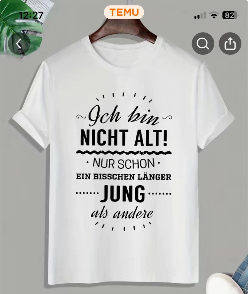 Lustiges T-Shirt mit Spruch in Essen-Fulerum