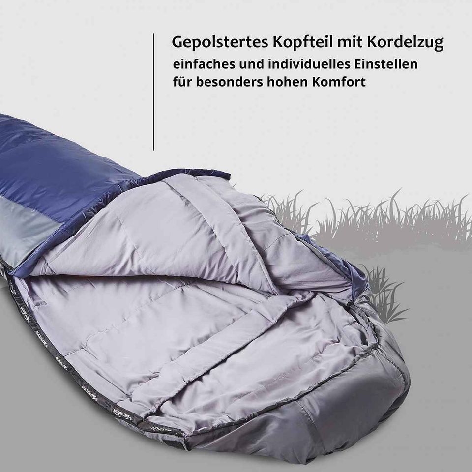 Schlafsack kleines Packmaß & ultraleicht Winterschlafsack in Hainburg