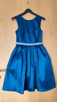 Schönes Kleid in blau in Größe 36 mit Perlen Besatz und Tüllrock Rheinland-Pfalz - Kandel Vorschau