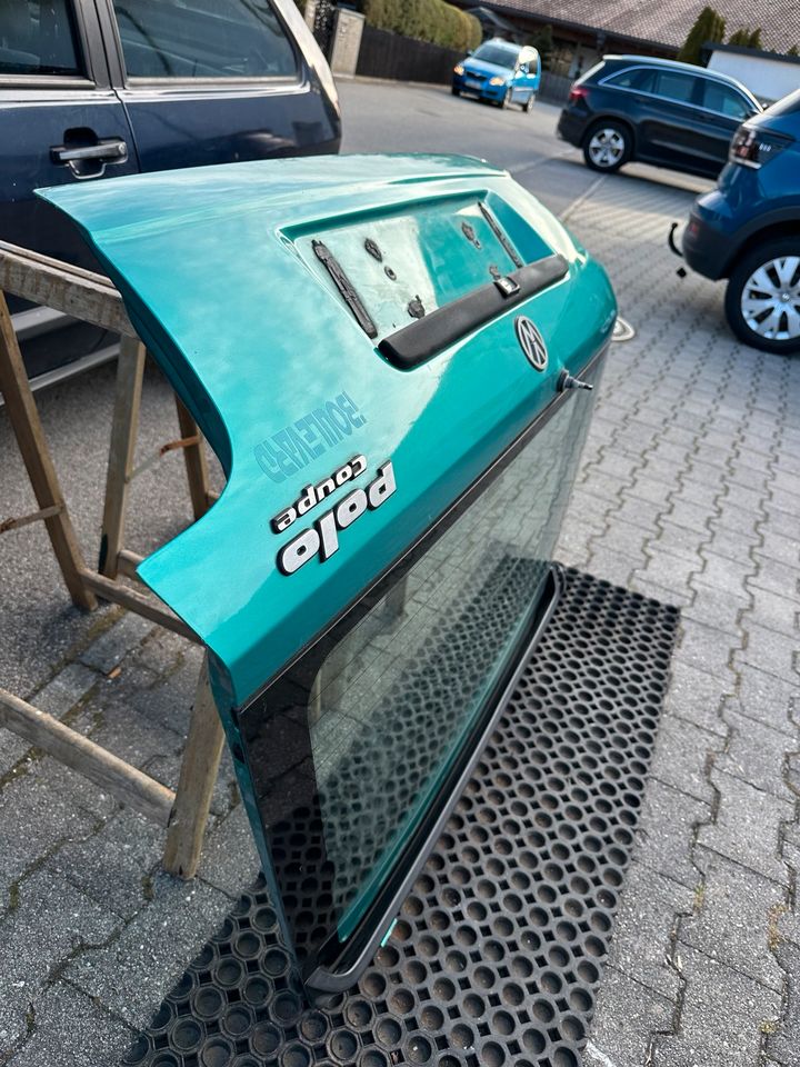VW Polo 86c Heckklappe grün - guter Zustand in Wolfratshausen