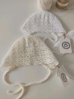 Reborn Baby Retro Vintage Haube Stirnband Haarband Handgestrickt Nordrhein-Westfalen - Soest Vorschau