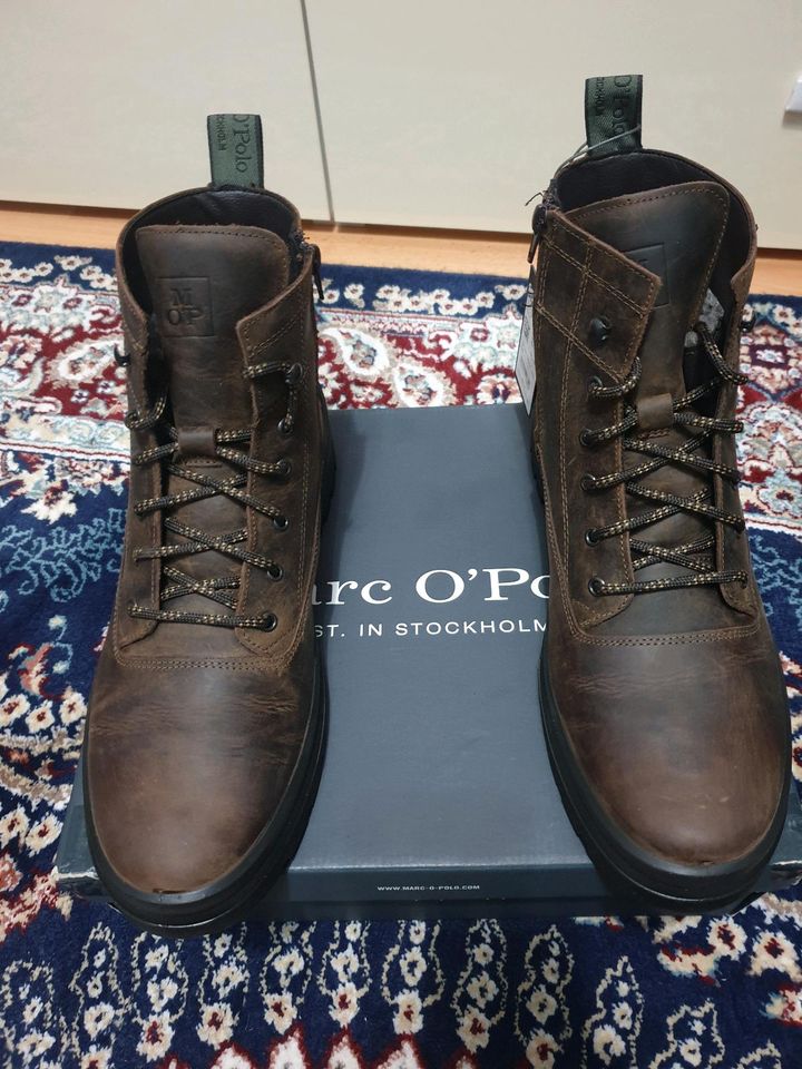 Marc O'Polo original Stiefel aus Leder in der Größe 46. 75€. in Essen