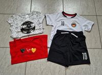 T-Shirt 110 Fußball EM Deutschland Fußball Outfit Hose Nürnberg (Mittelfr) - Südoststadt Vorschau