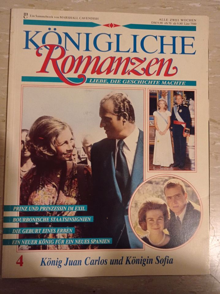 PRINZESSIN DIANA KÖNIGLICHE ROMANZEN ZEITSCHRIFT 1991 KÖNIG in Düsseldorf