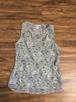 H&M super schöne Vintage Damen Bluse ärmellos festlich Blumen 36 Frankfurt am Main - Dornbusch Vorschau