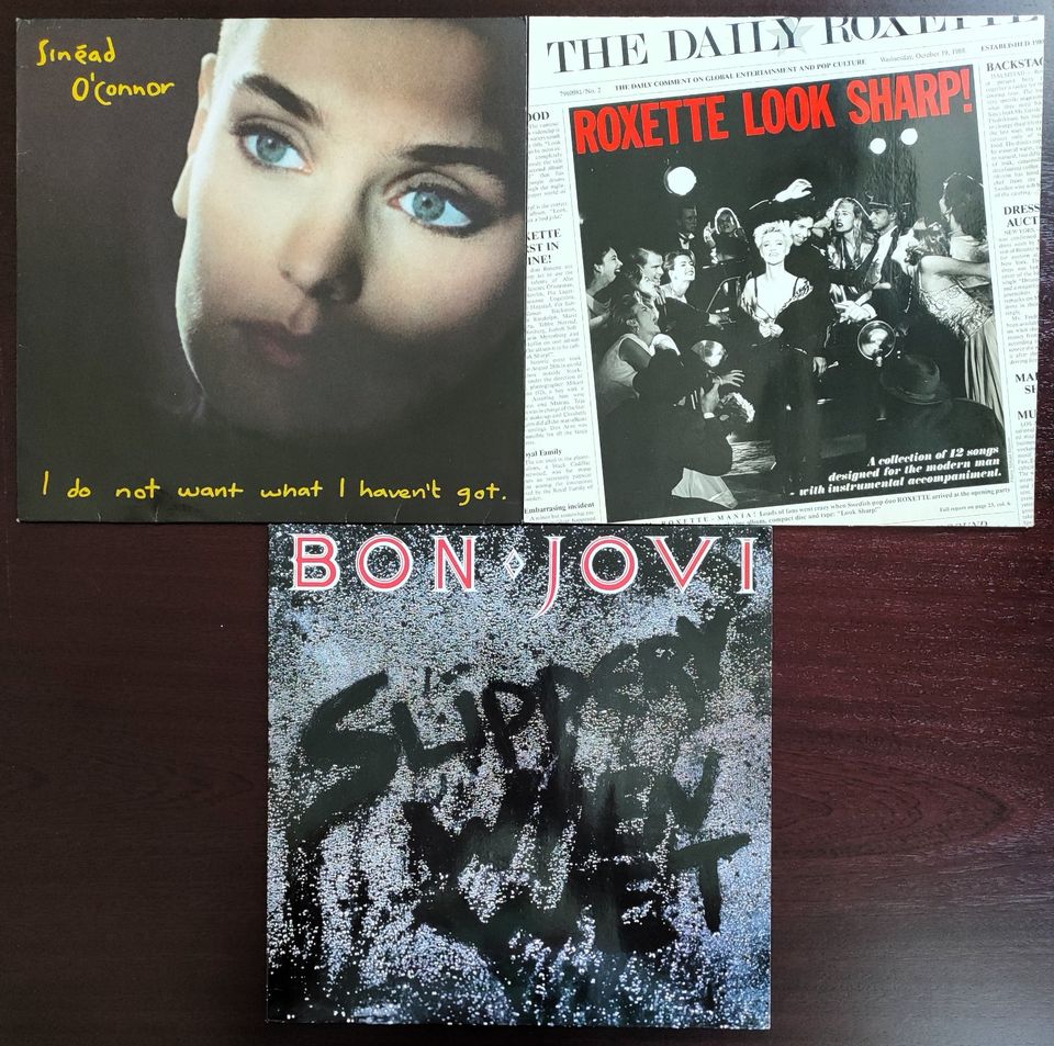 BON JOVI & Co. (Mix 10) - Schallplatten, LPs, Vinyl, Rock, Disco in Kassel