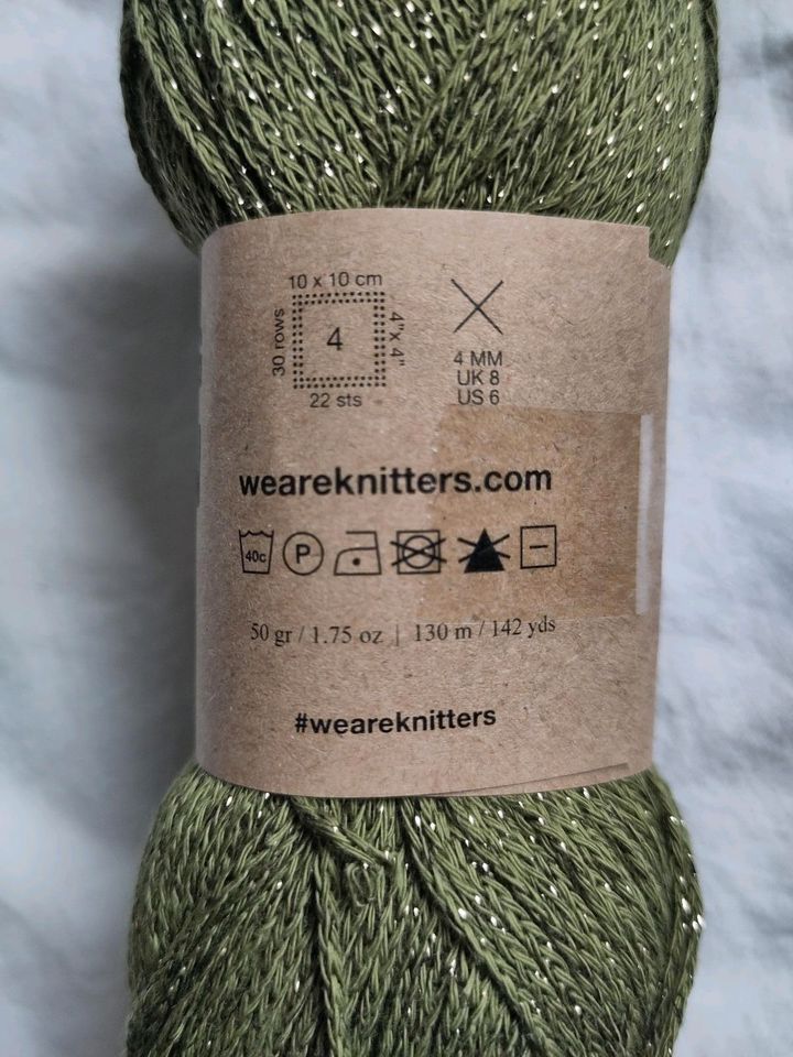Sparkling Cotton We Are Knitters Wolle Vegan Baumwolle in Berlin