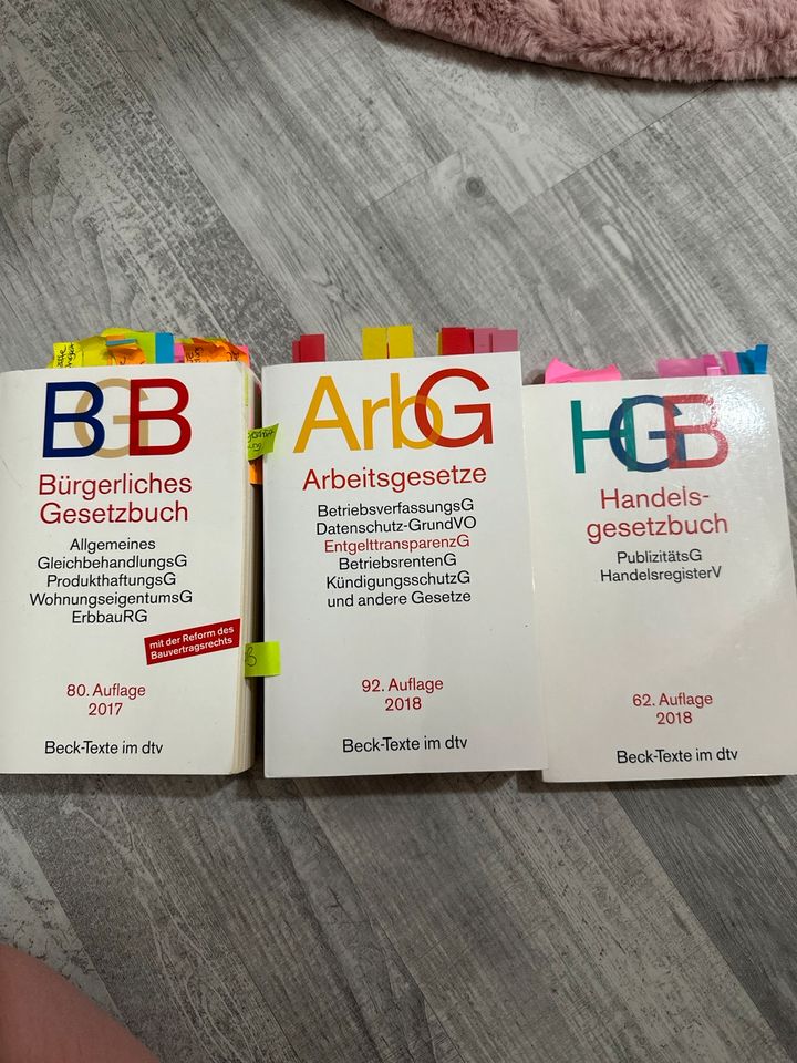 BGB ArbG HGB in Amorbach