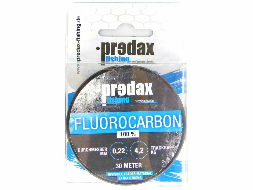 PREDAX Fluorocarbon Vorfachschnur zum Raubfischangeln Zander in Bremen