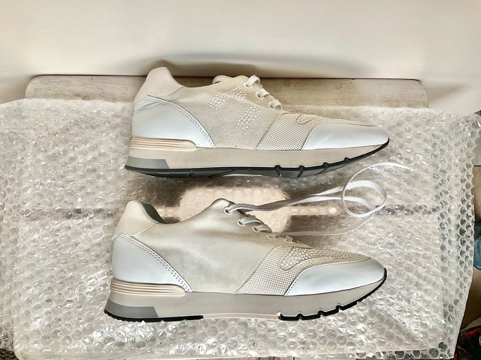 MARIPE - Damen - Sneakers - Leder - weiß, creme - Gr.37 in Essen