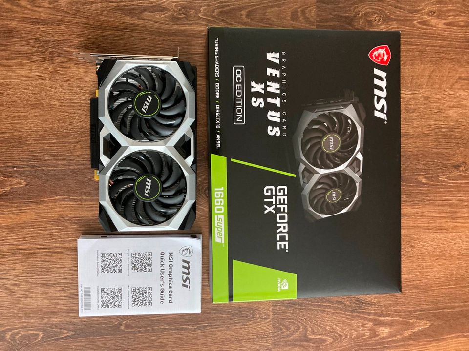 MSI Geforce GTX 1660 Super Ventus OC 6GB in Trunkelsberg