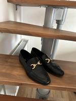 Echt Leder Slippers schwarz Gr. 39 Zara, Copenhagen, Niedersachsen - Cremlingen Vorschau