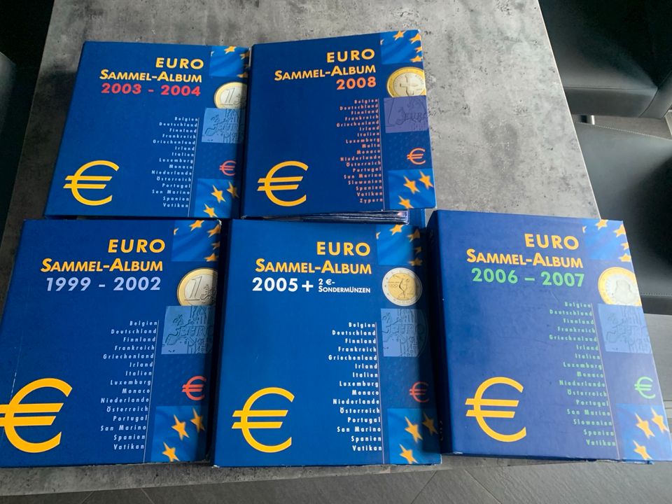 5 Euro Sammelalben 1999-2008 in Dalheim