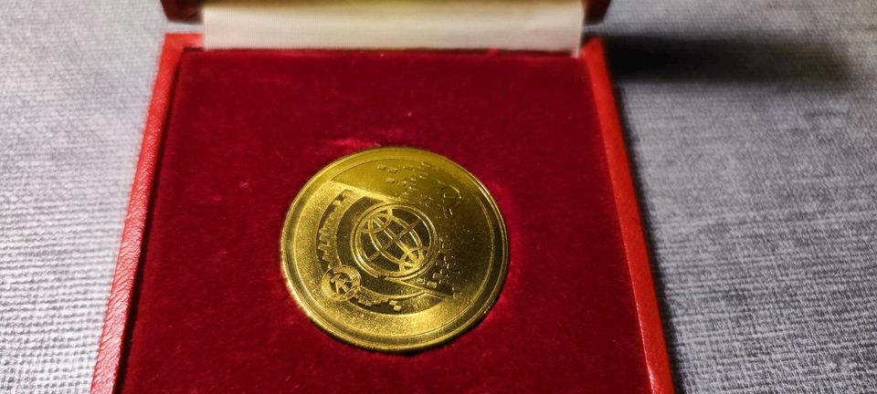 Tag des Metallurgen der DDR 1978  Medaille in Berlin