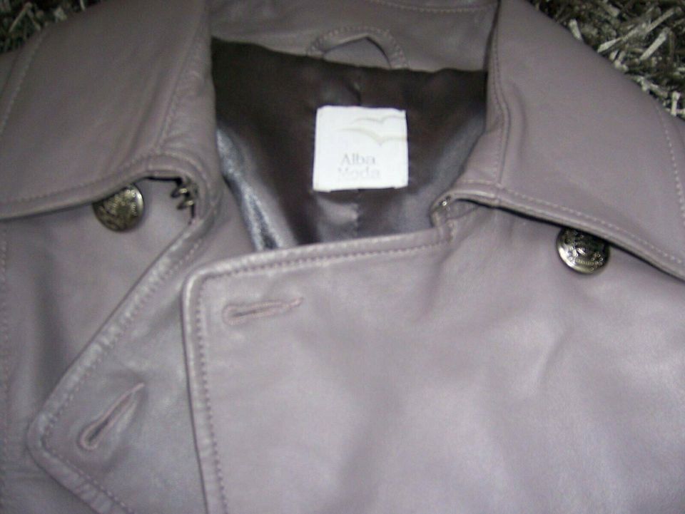 Lederjacke, Alba Moda, Echtleder, ca. Größe 34/36, neuwertig in Werther (Westfalen)