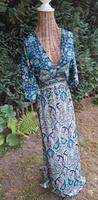 Kleid  Seide Ibiza  Boho Hippie   L    40 42 Sachsen - Schildau Vorschau