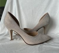 Pumps beige mit bunten Steinchen Gr. 37 Thüringen - Altenburg Vorschau