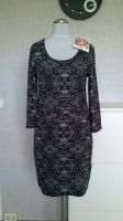 Kleid Minikleid ¾- Arm schwarz weiß Muster Gr. 38 AJC neu Etikett Friedrichshain-Kreuzberg - Friedrichshain Vorschau
