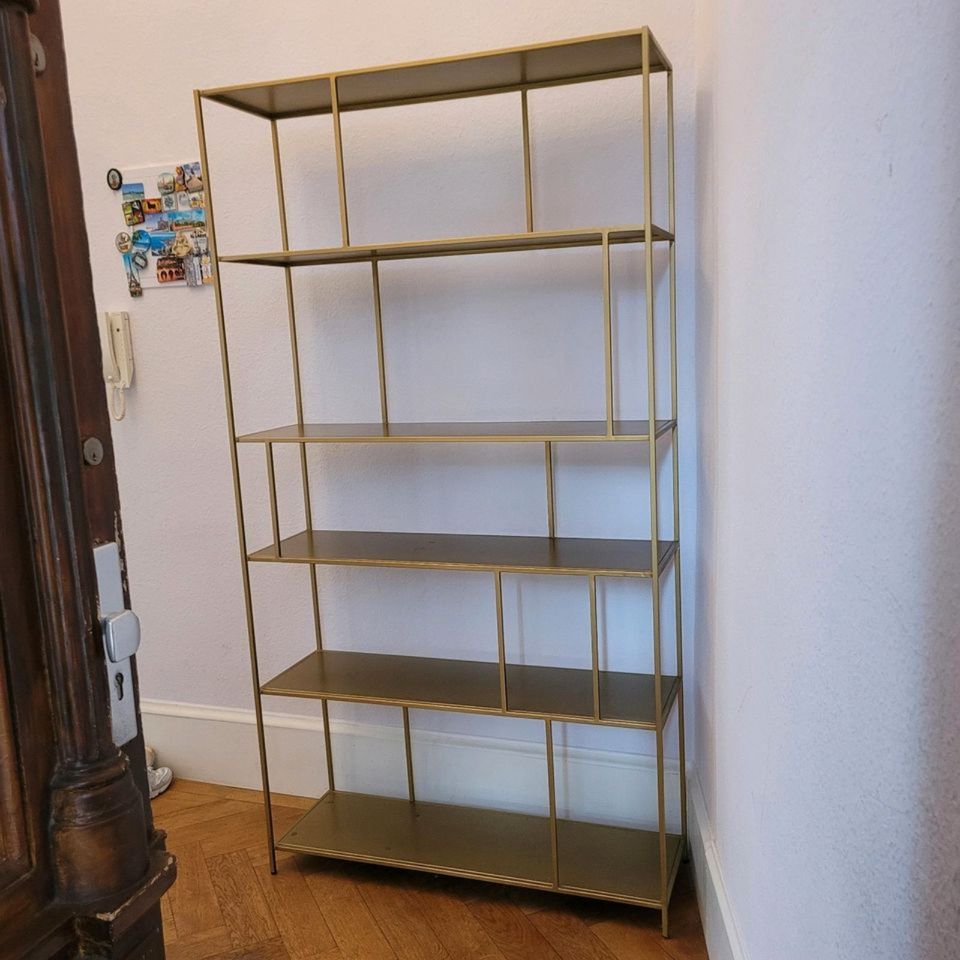 Metall Regal Maisons Du Monde Messing Gold NP459€ Vintage Retro in Wiesbaden