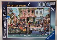 1000 Teile Puzzle Ravensburger Riverside Town Baden-Württemberg - Ellhofen Vorschau