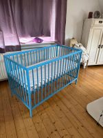 Verkaufe Ikea Babybett in blau Altona - Hamburg Lurup Vorschau