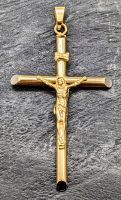 Anhänger Kreuz 750/18K Jesus Unisex 4,2Gramm Gelbgold Halskette Kiel - Hassee-Vieburg Vorschau