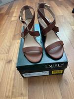 Sandalen mit Keilabsatz von Ralph Lauren, Größe 38 München - Ramersdorf-Perlach Vorschau
