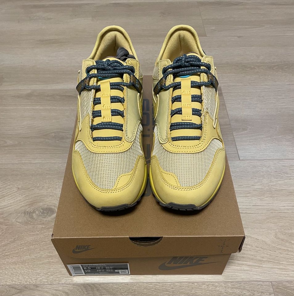 Nike Air Max 1 x Travis Scott CJ - Saturn Gold - EU 42 - NEU in Braunschweig