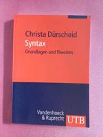 Christa Dürscheid: Syntax Niedersachsen - Langwedel Vorschau