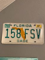 Auto- Nummernschild, Kennzeichen USA Florida Rheinland-Pfalz - Bruchmühlbach-Miesau Vorschau