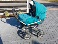 Kinderwagen Emmaljunga edge duo Kombi in petrol Niedersachsen - Uetze Vorschau