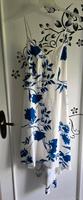 Kleid Vokuhila Weiß mit Blumen XL 44 Niedersachsen - Lilienthal Vorschau