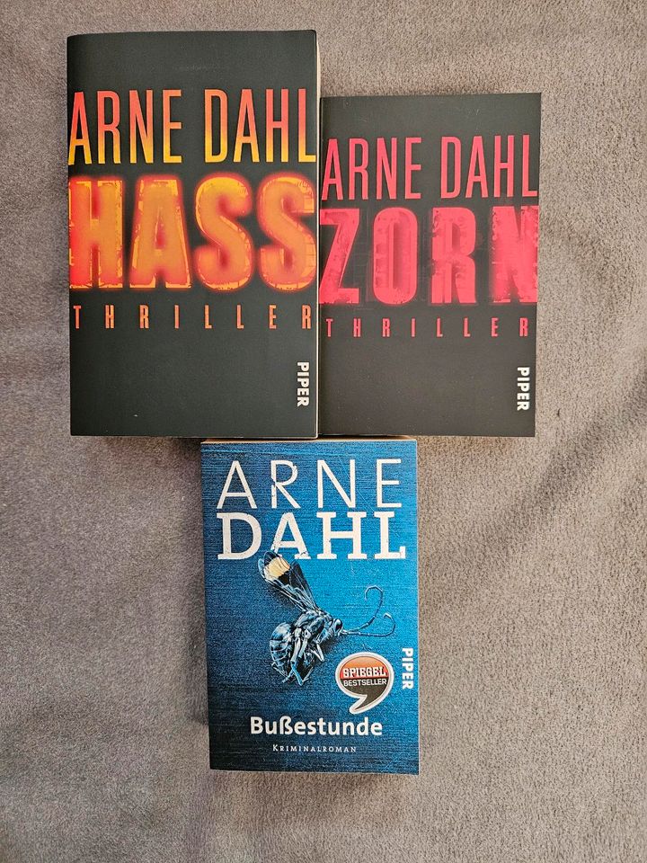 Arne Dahl HASS/ZORN/BUSSESTUNDE in Kaarst