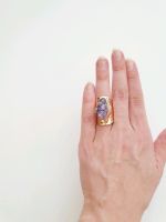 Amethyst Ring violett gold Statement chunky Baden-Württemberg - Baden-Baden Vorschau