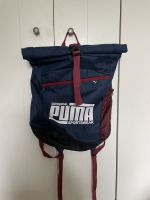 PUMA Rucksack, blau/rot, Rolldeckel Sachsen - Plauen Vorschau