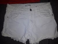 Jeans-Shorts, Hotpants von Zara, Gr. 164, weiß Bayern - Obernburg Vorschau