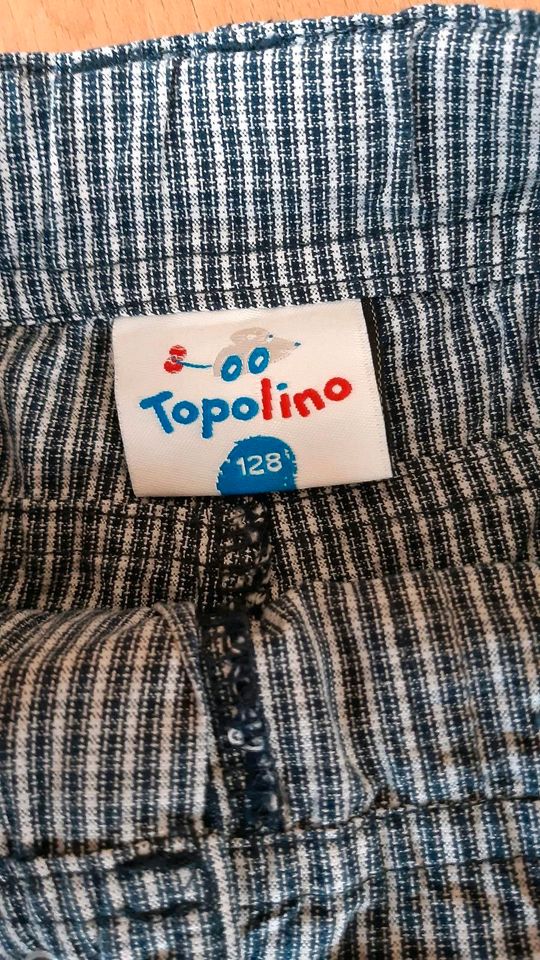 3x Topolino Shorts kurze Hose Gr. 128 in Mühlheim am Main