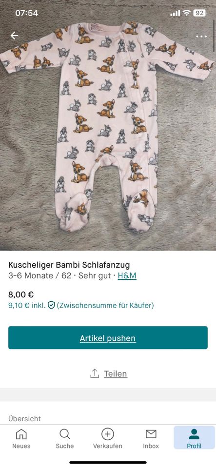 Baby Kleidung Größe 62 in Stuttgart