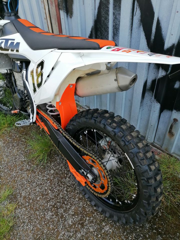 Ktm sxf 450 2017 VB oder Tausch gg crf sxf 250 in Trieb