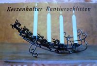 Renntierschlitten-Kerzenständer - unbenutzt Berlin - Wilmersdorf Vorschau