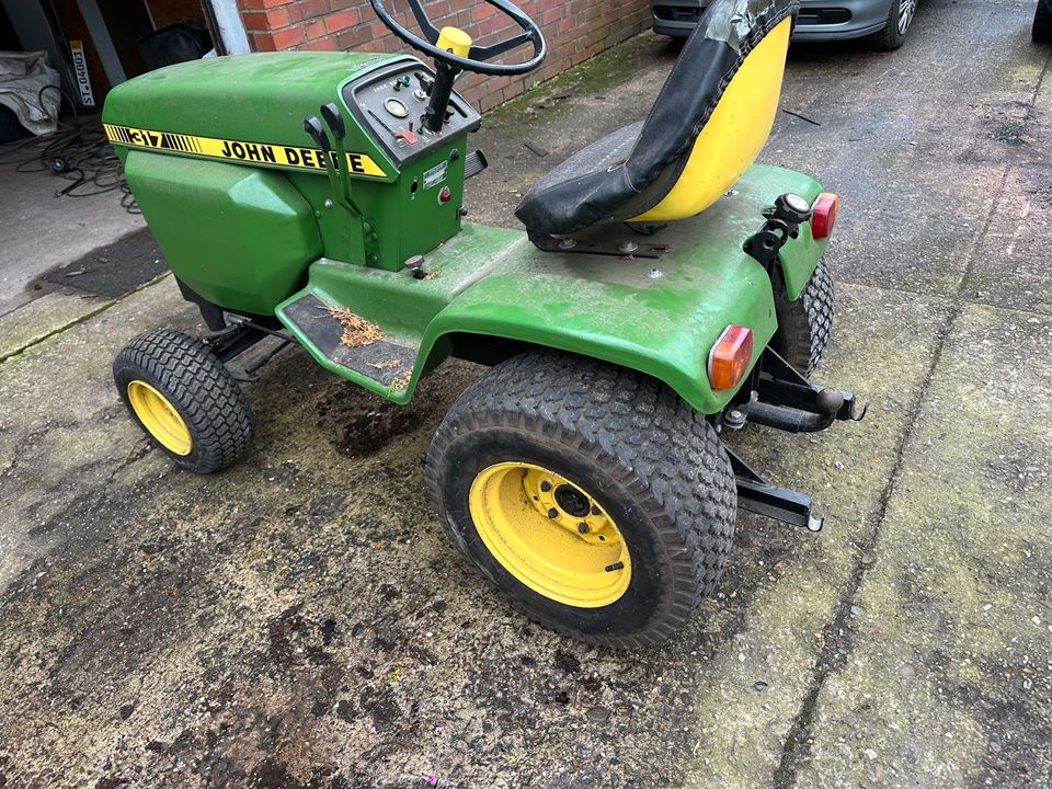 John Deere Kleintracktor 317 Trecker Schlepper in Apen