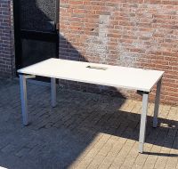 -80% Bürotisch 160x80cm H:62-85cm Schreibtisch + Kabelkanal Nordrhein-Westfalen - Xanten Vorschau