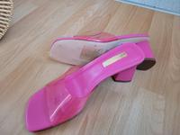 NEU Sandalen Gr. 38 pink fuchsia Primark transparent Absatz Herzogtum Lauenburg - Börnsen Vorschau