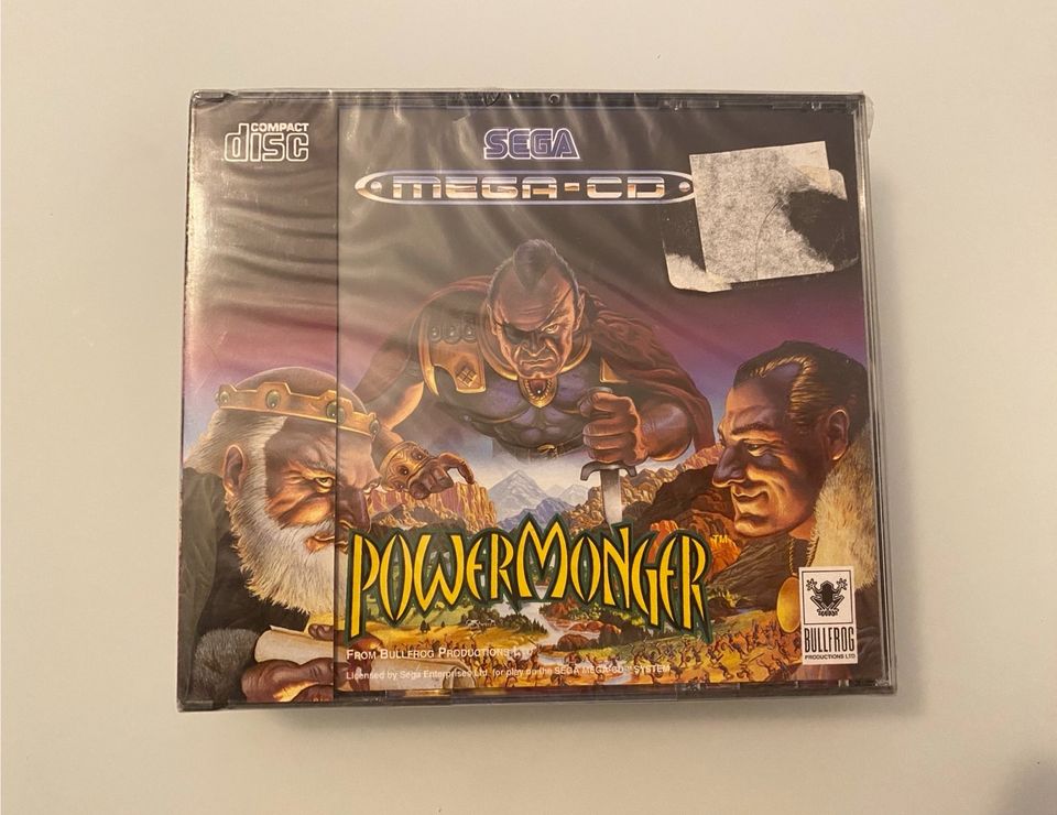 Power Monger Sega Mega CD sealed in Konradsreuth