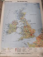 Physische Wandkarte der Britischen Inseln von Klett 100x140 cm Nordrhein-Westfalen - Windeck Vorschau
