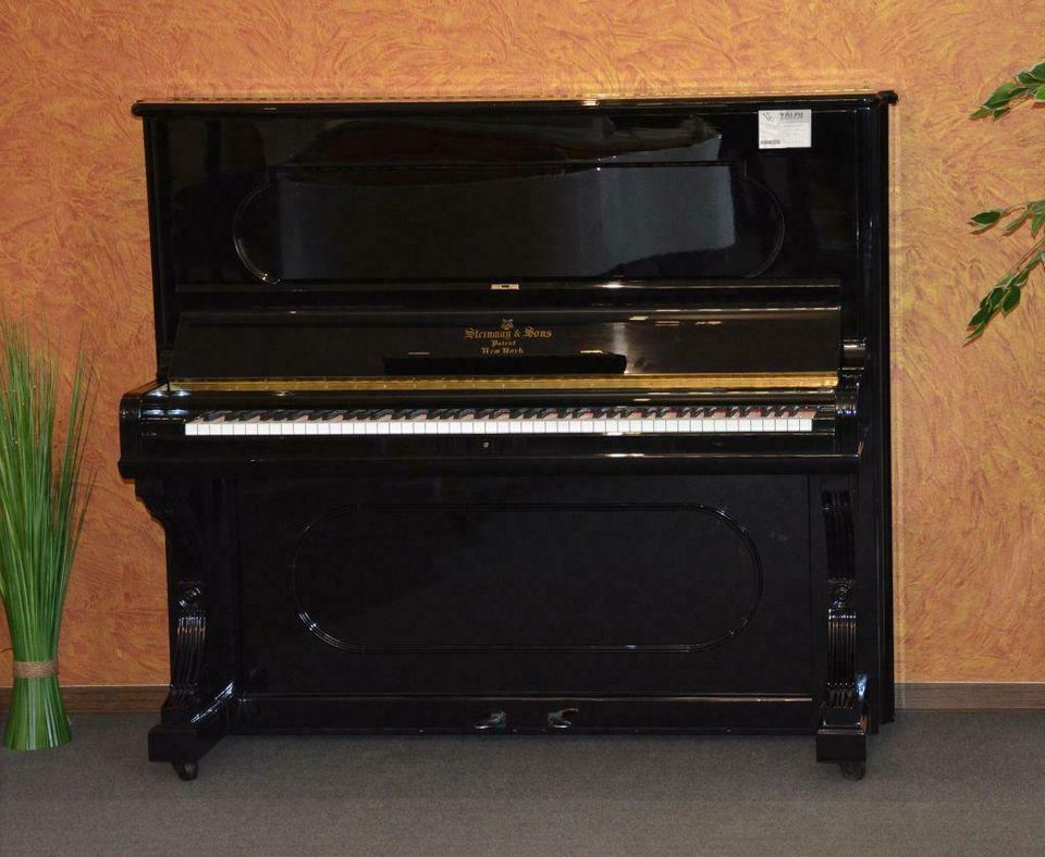 STEINWAY & SONS Klavier Mod. N, schwarz poliert, 137 cm in Tirschenreuth