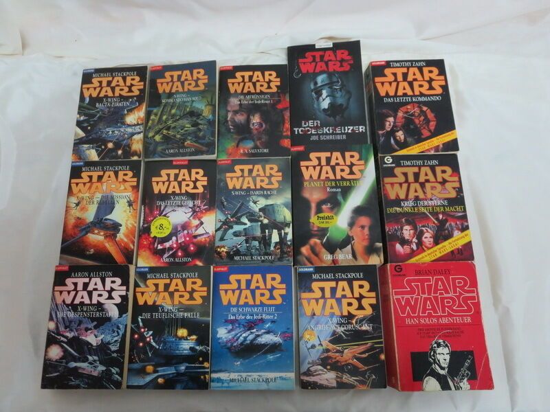 Star Wars X-Wing Bücher 15 Buch Xwing Serie  Super Sammlung in Bremen