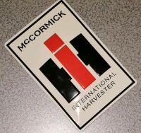 IH IHC Traktor Logo Blechschild McCormick Schlepper #1270 deko Bielefeld - Bielefeld (Innenstadt) Vorschau