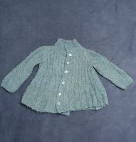 Hand-made Strickjacke in Gr. 110/116 petrol Nordrhein-Westfalen - Bottrop Vorschau